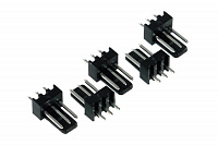 Phobya Fan Power Connector 3Pin male - 5 pcs black